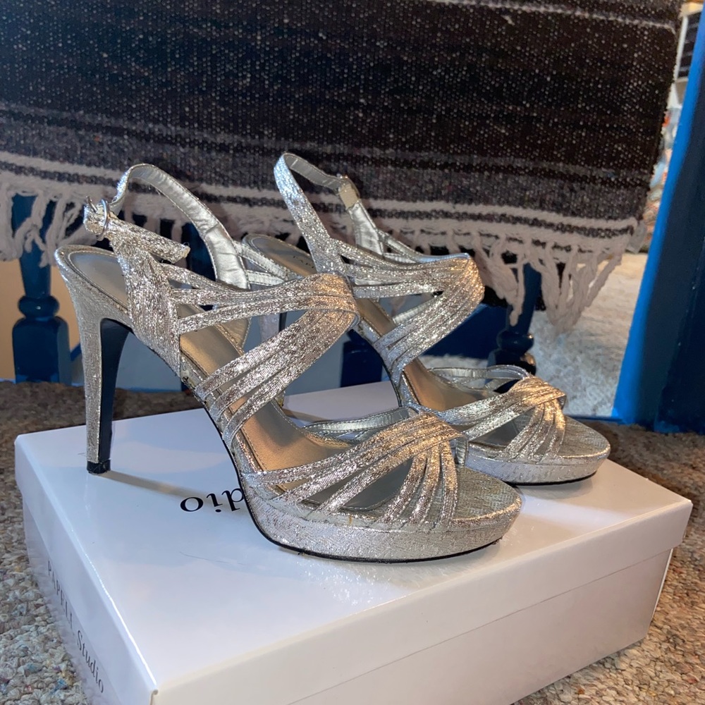 Sliver High Heels